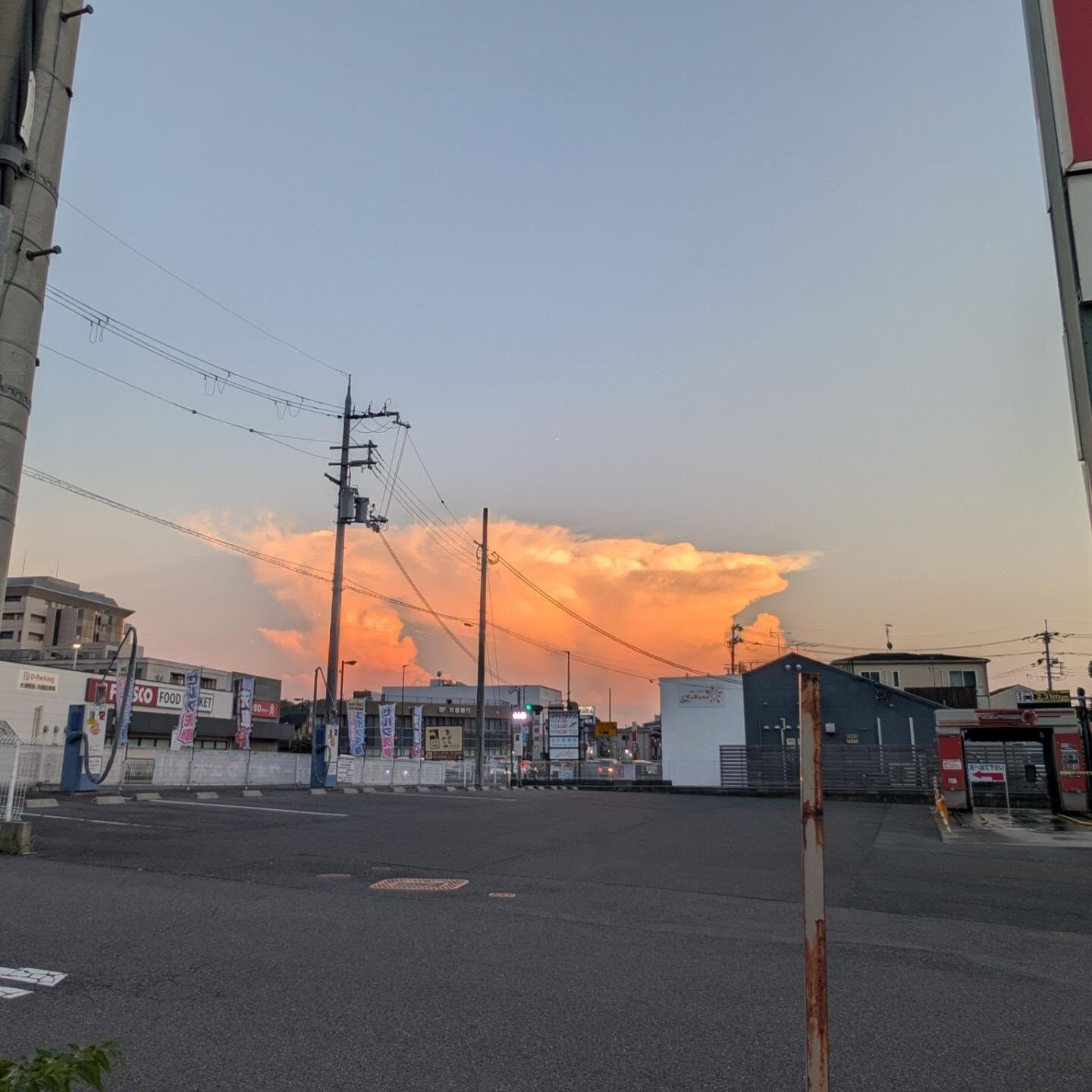 ある日の夕方