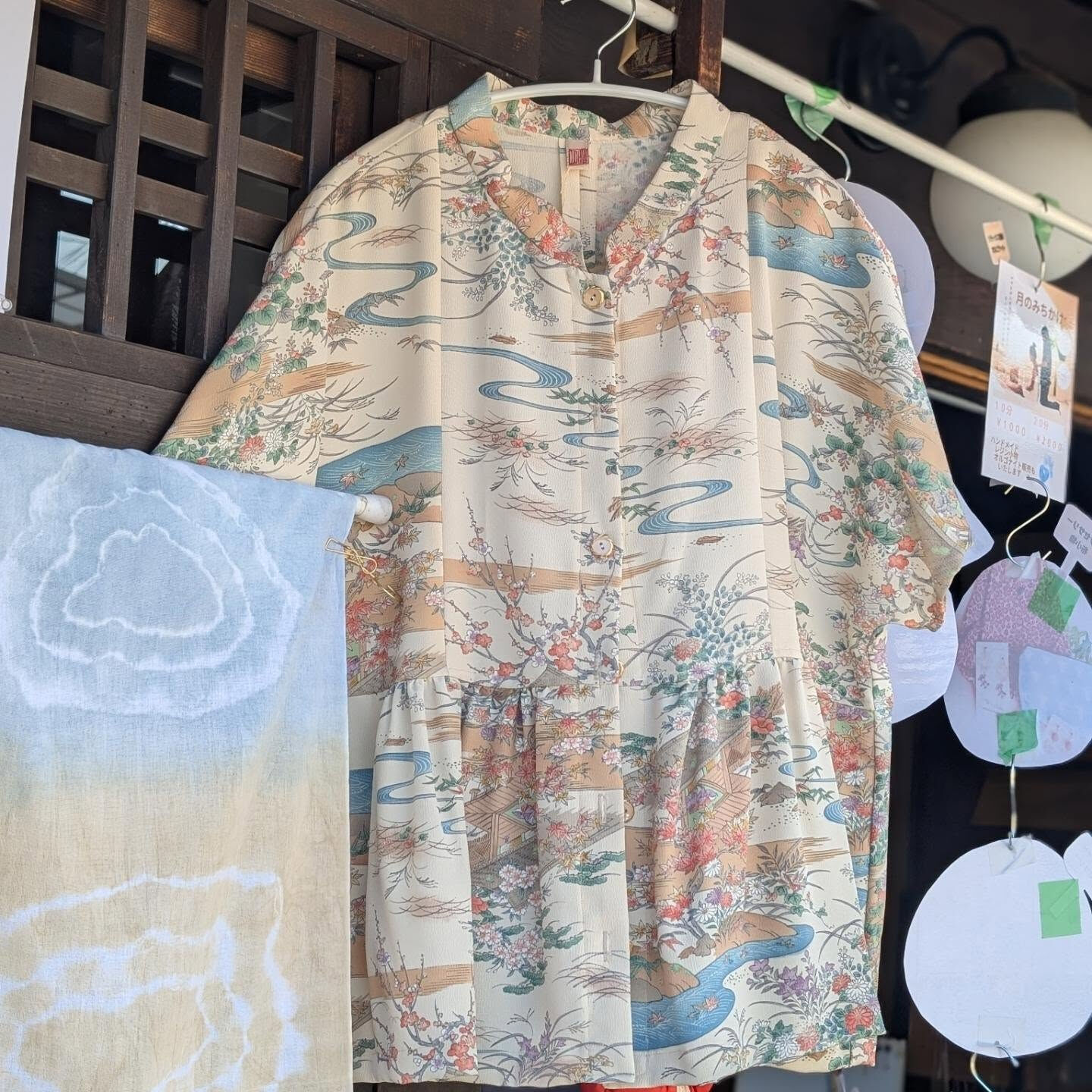 着物リメイクの服、御朱印帳、ハンドメイドアクセサリー、アクセ