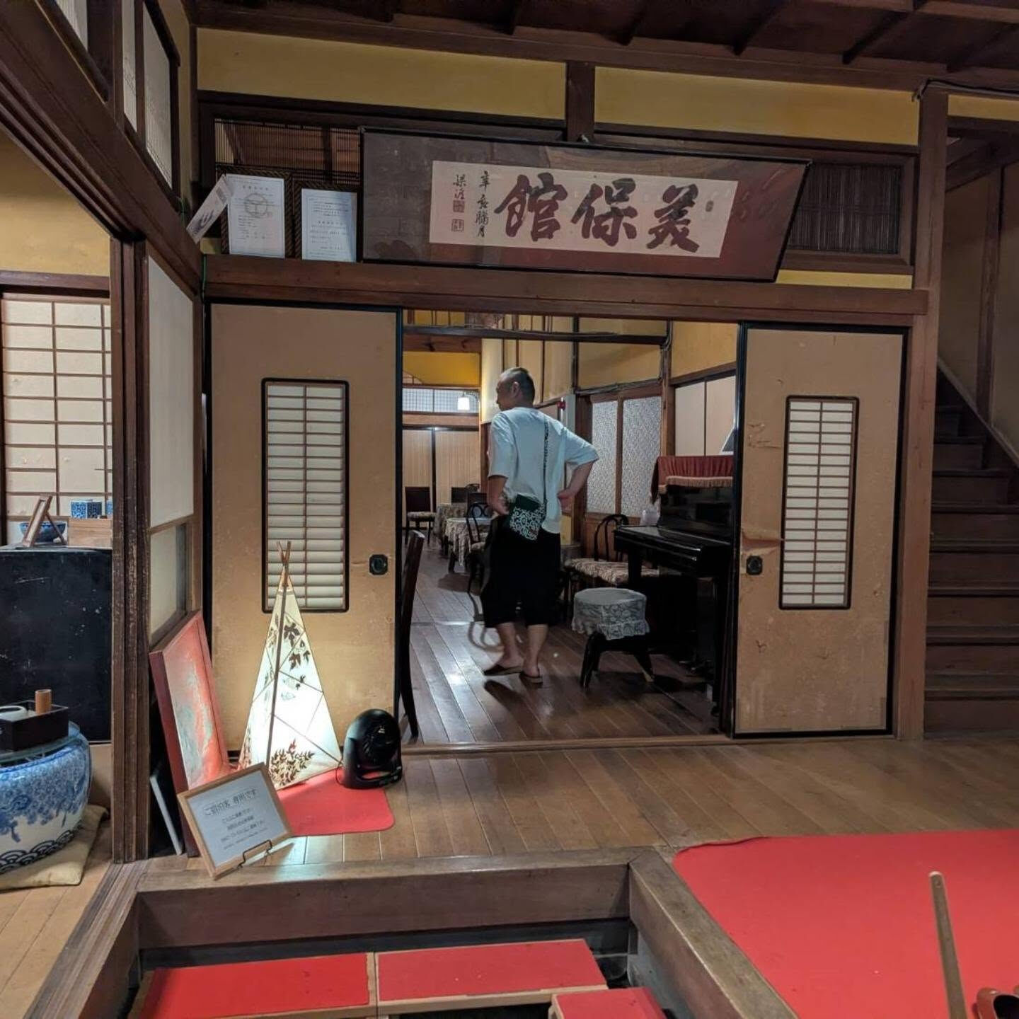 宿泊客だけが見学が出来る文化財建造物