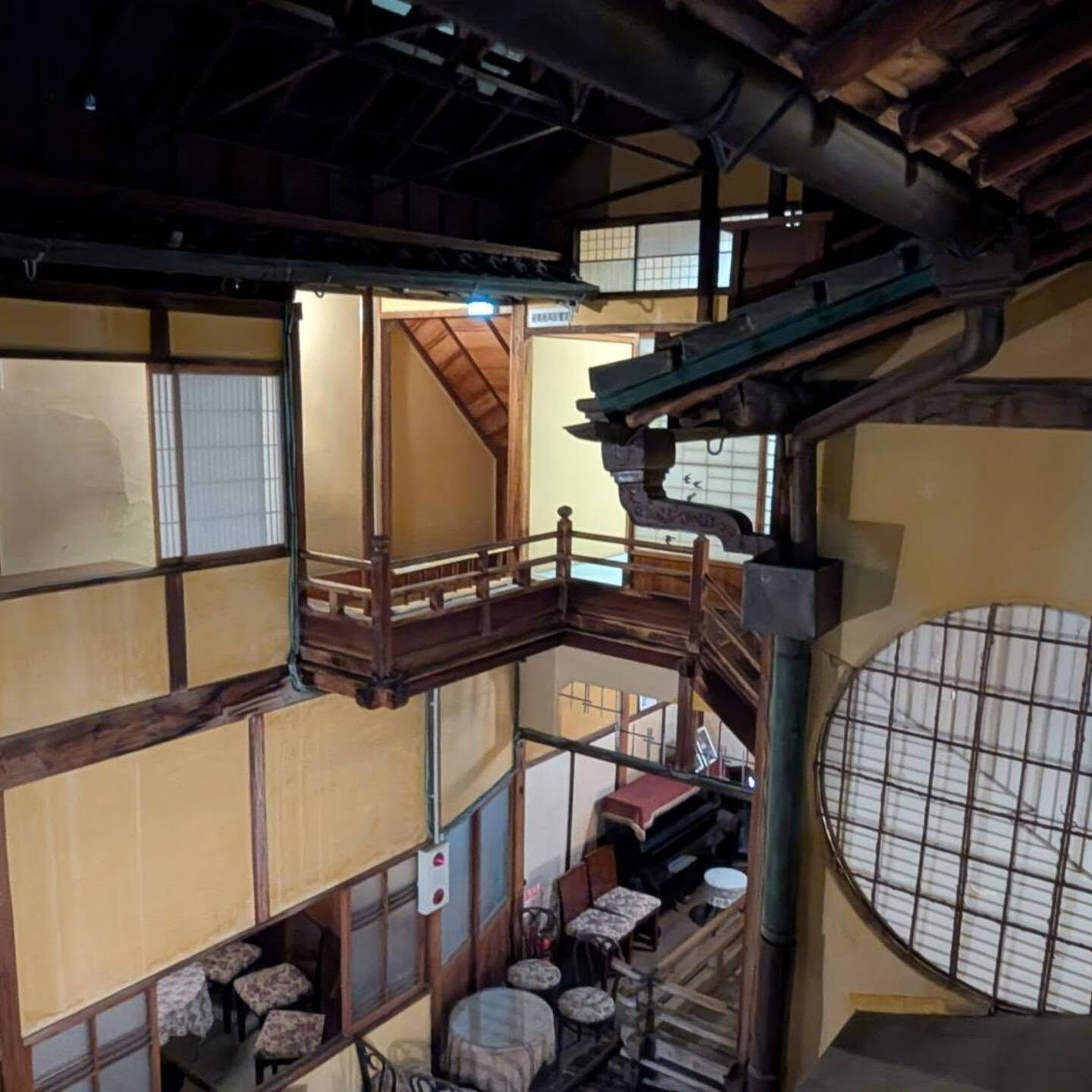 宿泊客だけが見学が出来る文化財建造物