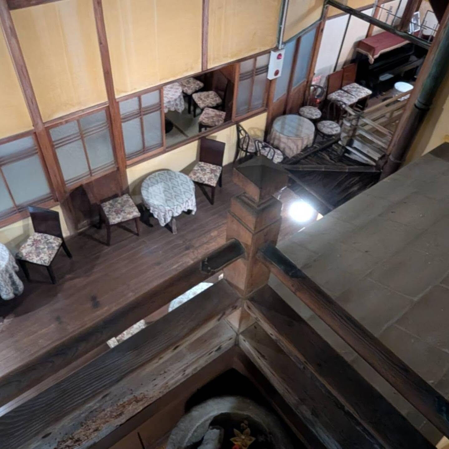 宿泊客だけが見学が出来る文化財建造物