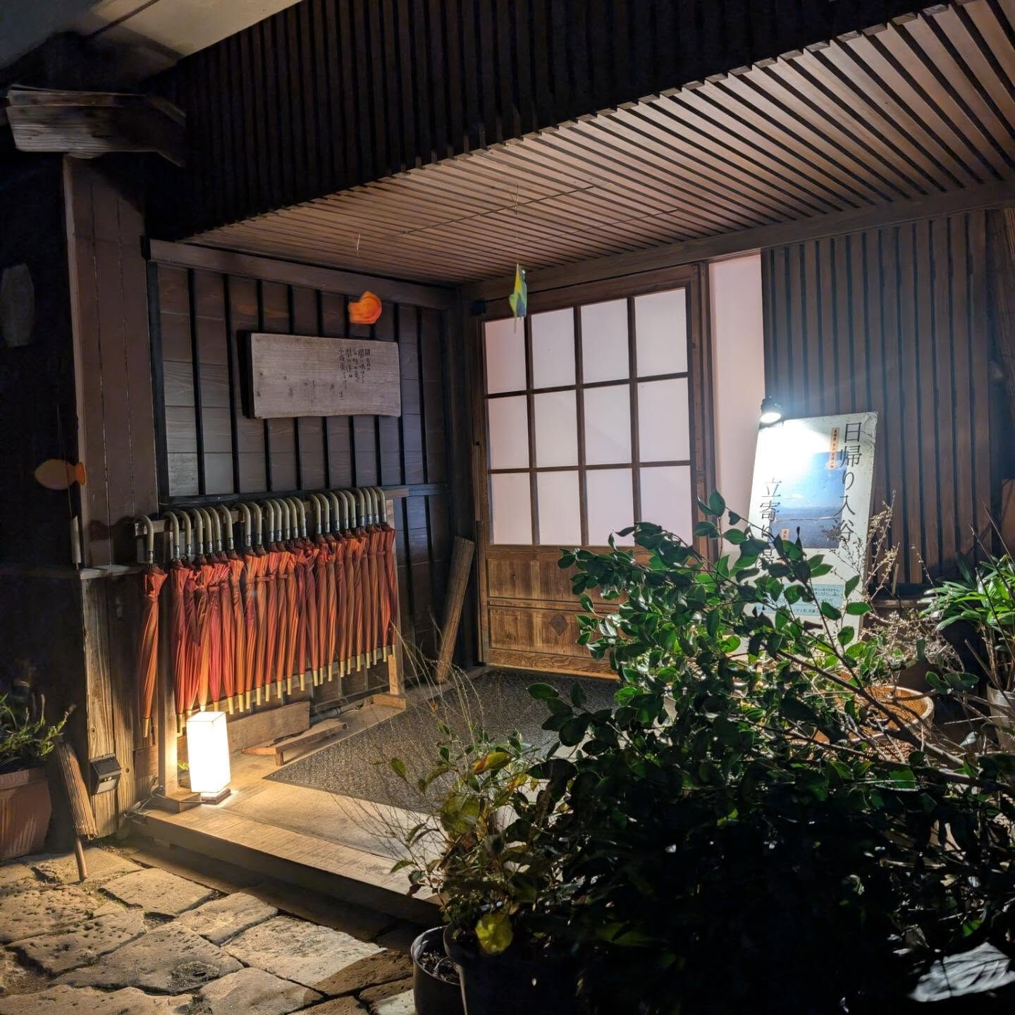 宿泊客だけが見学が出来る文化財建造物